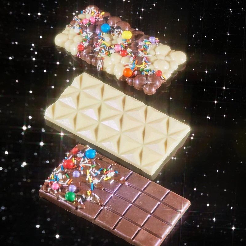 Elegant Candy Bar Silicone Mold by Women-Owned Brand - 3 Designs Available gallery