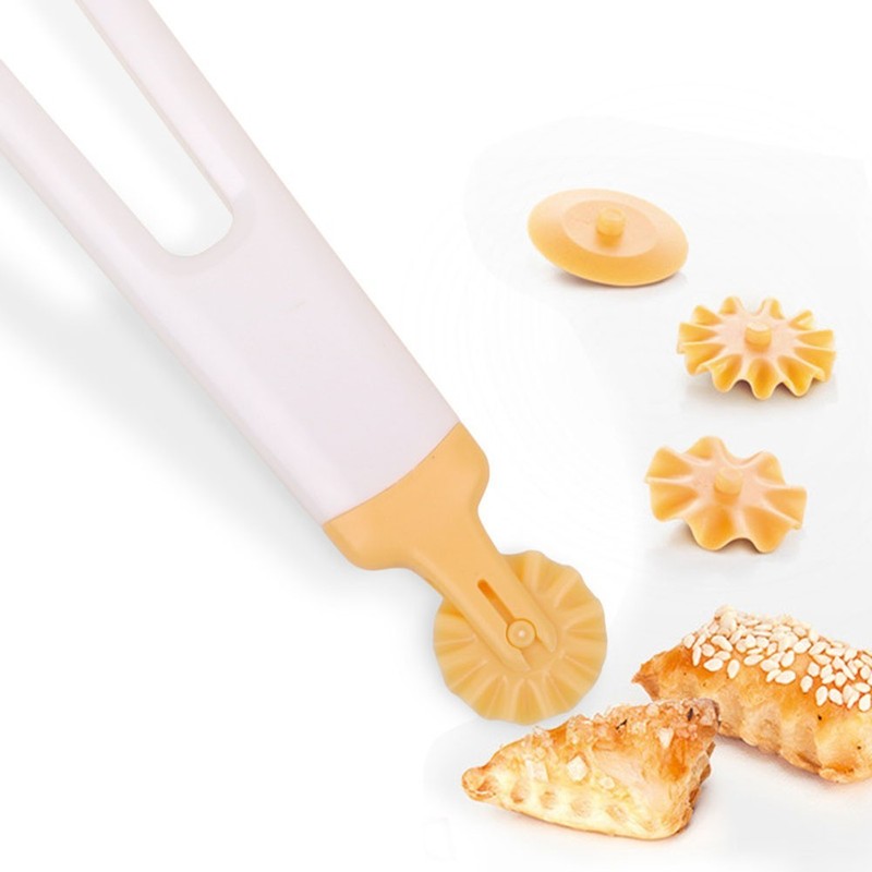 Roller Cutter Baking Tool Dough Cookie Pie Craft For Pizza Pastry Lattice gallery