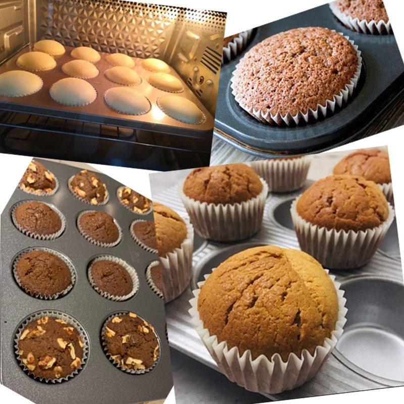 2000 Packs Standard Cupcake Liners Muffin Liner Muffin Wrappers Food Grade & ... gallery