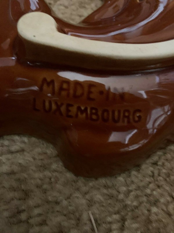 Vintage Ceramic Fish Pudding / Jello / Cake Mold Mould - Made in Luxembourg VGC gallery
