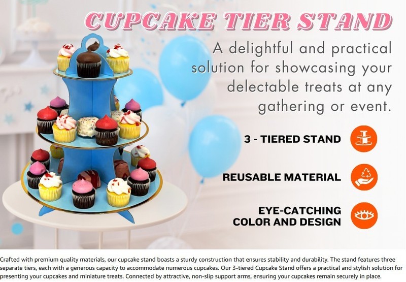 Princess Cupcake Stand, 3 Tier Cupcake Stand gallery