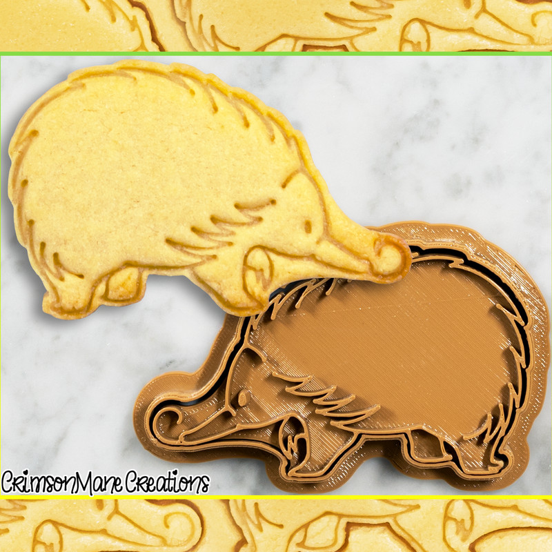 Echidna Cookie Cutter Cute Australian Animal Baking Supply Fondant Tool Ceramic