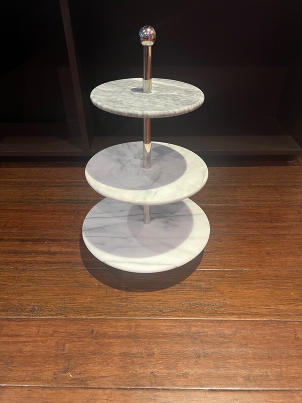 Tivray 3 Tier Ceramic Cupcake Stand Tiered Dessert Cake Stand Serving Tray