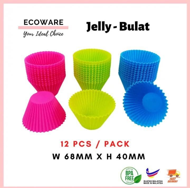 24 pcs of Jelly Mould/ Muffin Cup/ Pudding Mould gallery