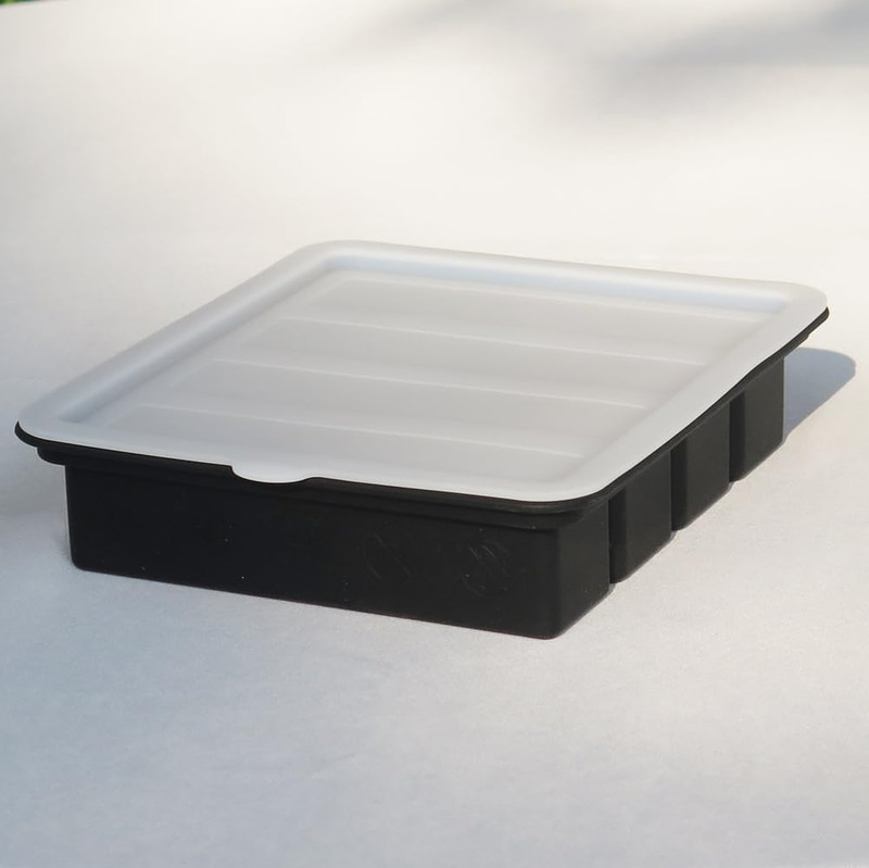 Silicone Butter Mold with Lid - Non-Stick Butter Tray for Making 4 Butter Sticks gallery