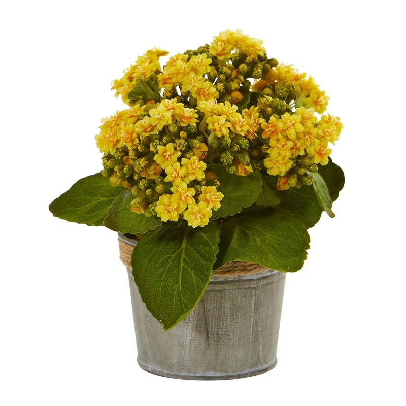 Nearly Natural Kalanchoe Artificial Arrangements Set Of 3 gallery