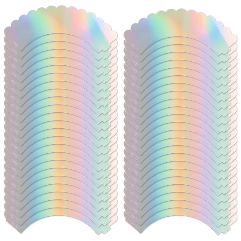 Colourful Rainbow Cupcake Liners - 48Pcs Cupcake Baking Cups Food Grade Greas...