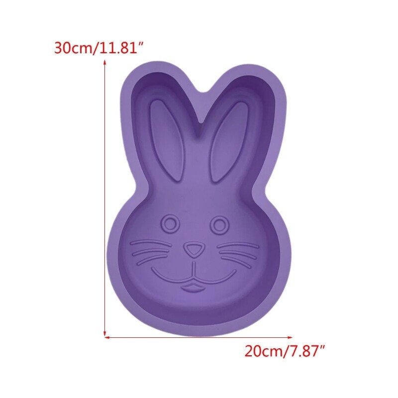 Cute Rabbit Shaped Silicone Mold Fondant Chocolate Mold DIY Cake Decorating Tool gallery