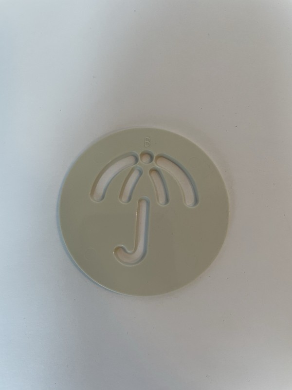 The Pampered Chef Cookie Press Cookie Disc # 10 Replacement Disk gallery