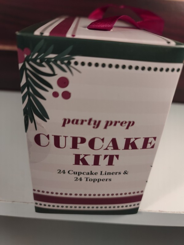 CORE Cupcake Kit 24 Liners 24 Toppers Christmas Holiday Whimsical Decorate Theme gallery