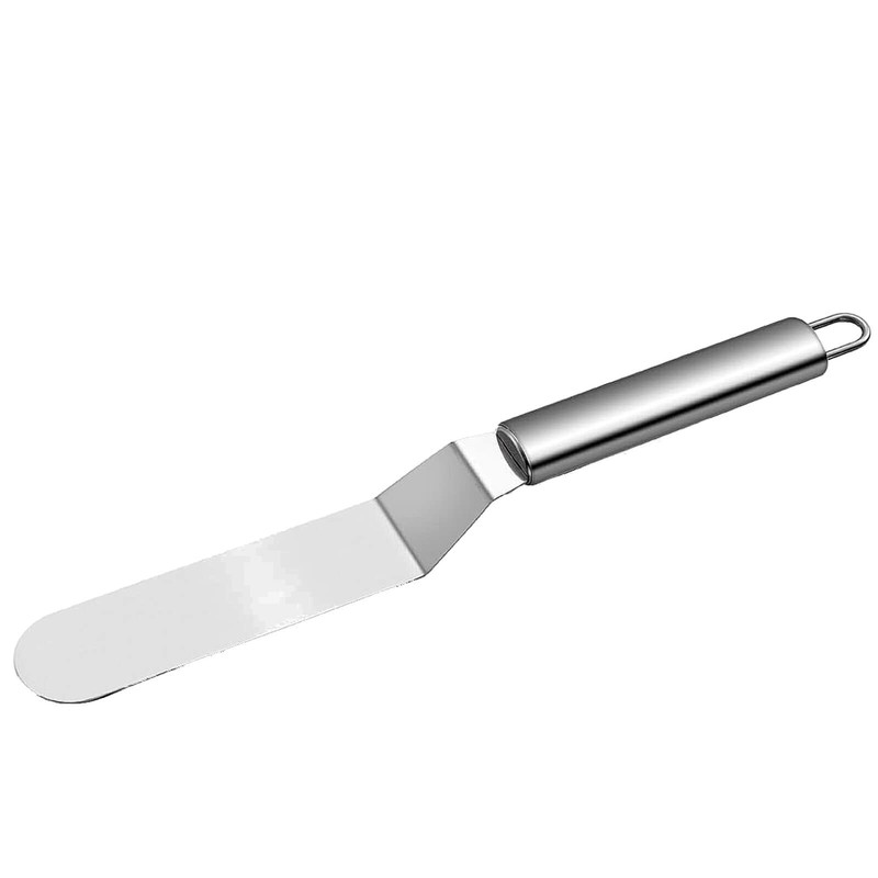 Angle Palette 27Cm For Cakes And Tarts Stainless Steel Spatula Baker Palette