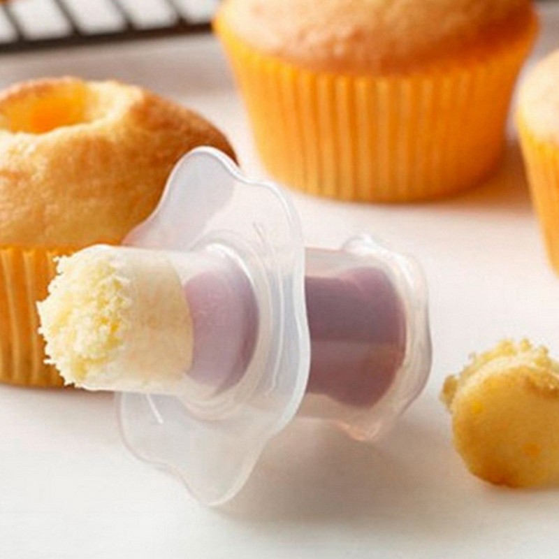 1Pc Transparent Cake Corer Plunger Tool for Precise Hole Cutting in Desserts gallery