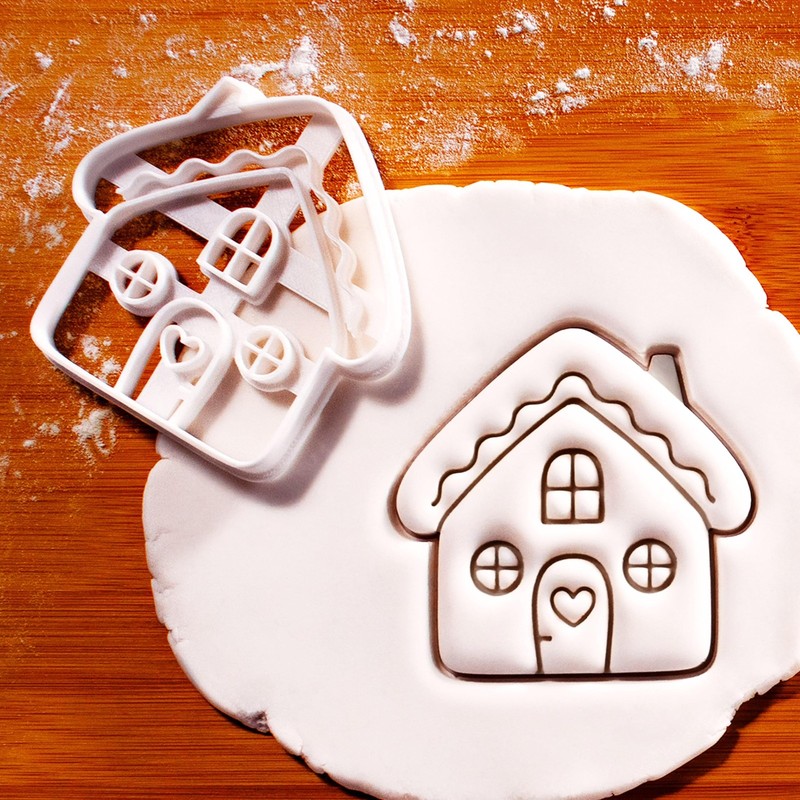 Cottage House Cookie Cutter - Bake Enchanting Forest Treats - Detailed Biscui... gallery
