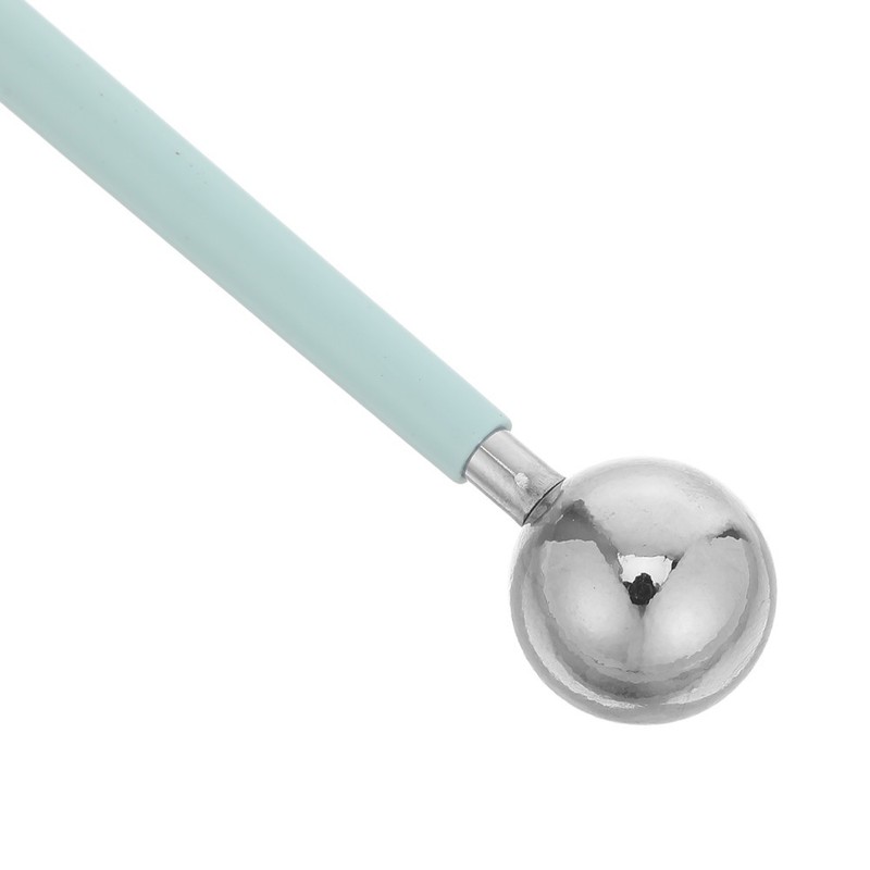 8pcs Metal Ball Fondant Dotting Tool - Double-Ended Modeling Stylus - Flower gallery