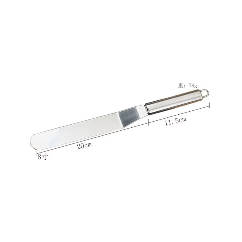 6/8/10/12 Inch Stainless Steel Cream Icing Frosting Spatula for Cake DIY Cake De gallery
