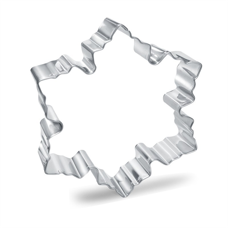 Snowflake Christmas Cookie Cutter 4'' Metal gallery