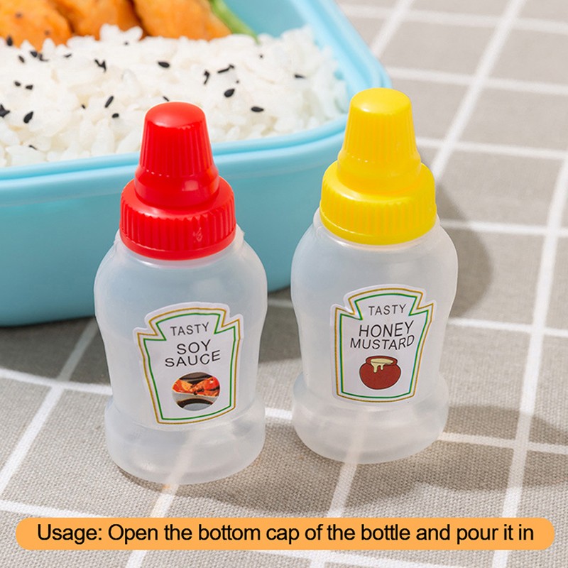 Mini Portable Small Sauce Container Tomato Gravy Salad Dressing Oil Bottle gallery