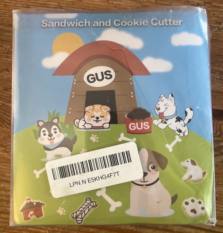 Dog-Themed Cookie and Biscuit Cutters Set Bones Puppy Faces Cookies Treats