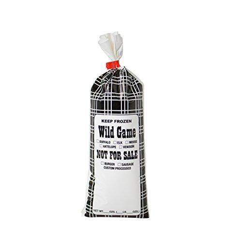 UltraSource – 190003 Wild Game Freezer Meat Bags, 1lb. “Not for Sale” (Pack of