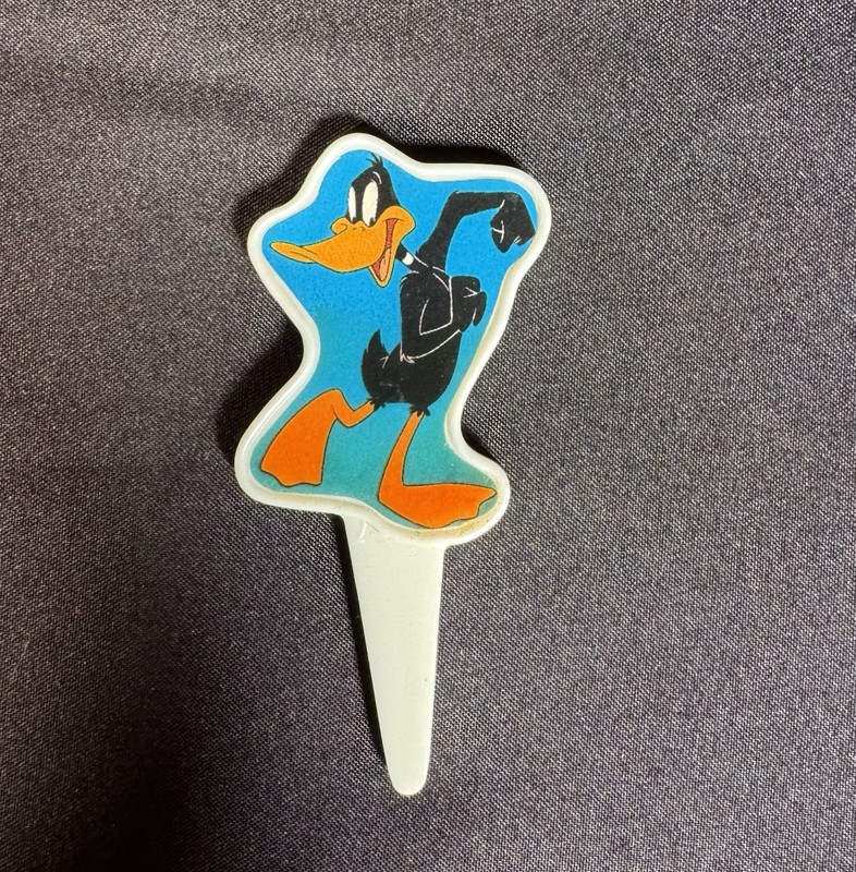 Lot of 6 Vintage Looney Tunes Warner Bros DecorPac Brand Cake Picks gallery