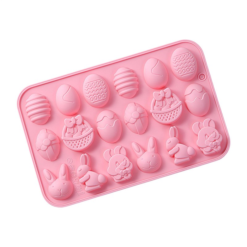 Easter Silicone Molds Non Stick Handmade Crafts Casting Tool Bunny Candle Molds gallery