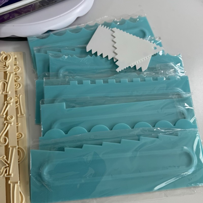 Fondant Tools Cake Decorating Scrapers Letters Cutters Wilton Cake Baking Strips gallery