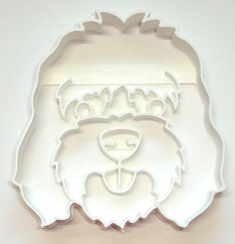 COCKAPOO DOG FACE DETAILED DESIGNER HYBRID BREED COOKIE CUTTER PR3850