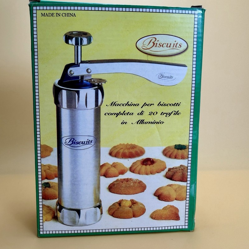 Biscuits Biscotti Cookie Press with Accessories And Cake Decorating Tips