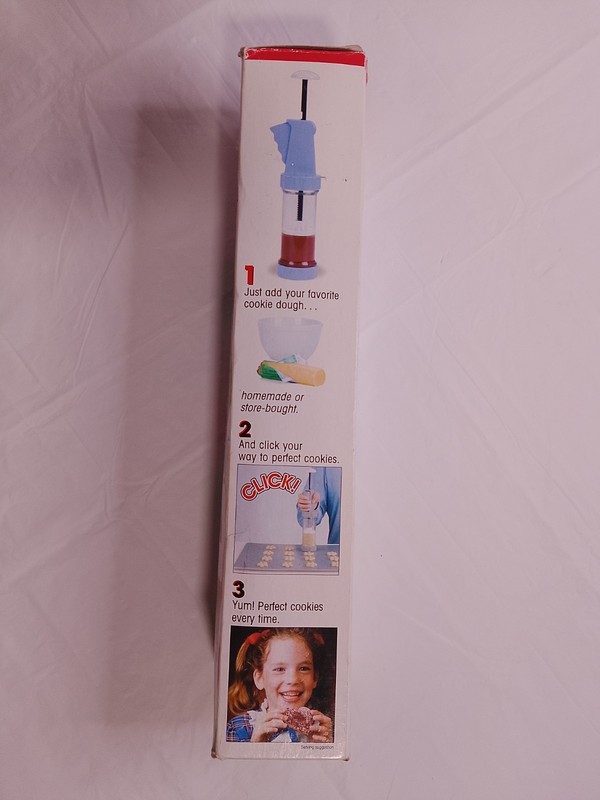 Vintage Perfect Cookie Bakery Press Kit As Seen On TV Cookie Maker gallery
