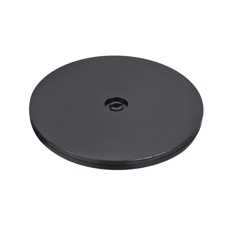 Rotating Swivel Stand 7 Inch with Steel Ball Lazy Susan Base Turntable Black