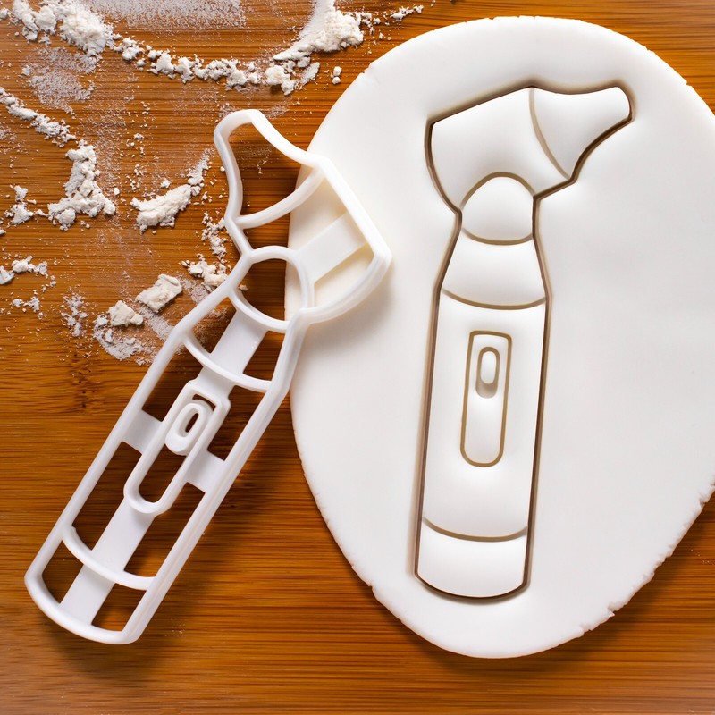 Otoscope & Tympanic Membrane Cookie Cutters Set - audiology ENT ear hearing deaf gallery