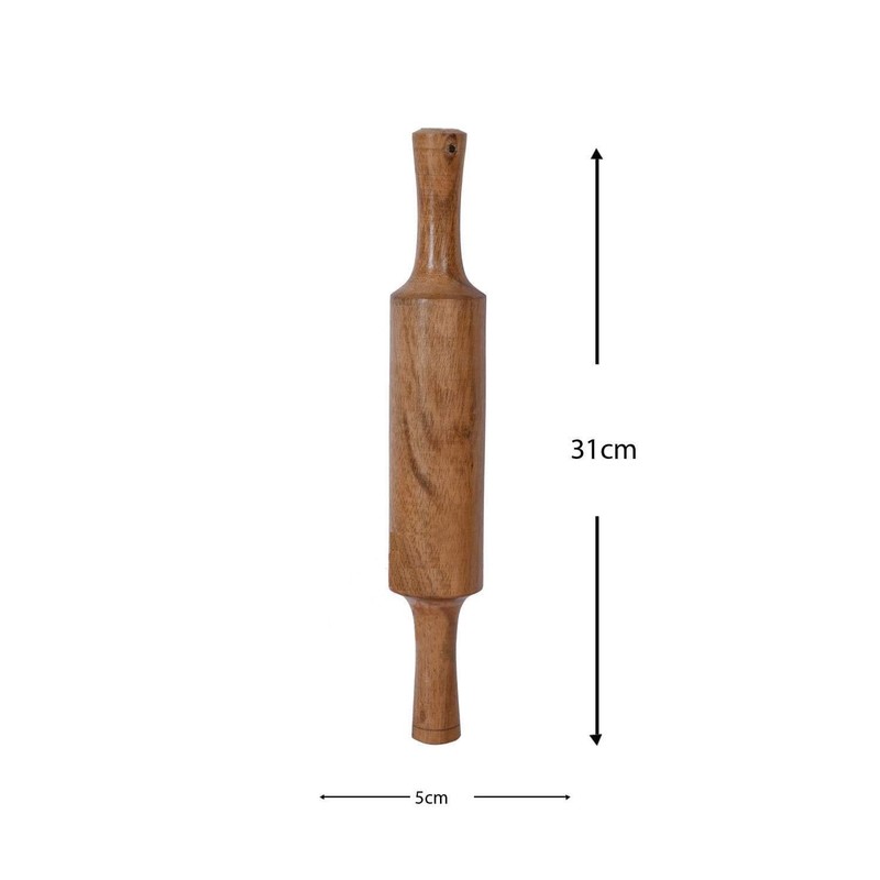 Handcrafted Wooden Rolling Pin,Belan,Belna,Traditional Belan for Roti, Chapat... gallery