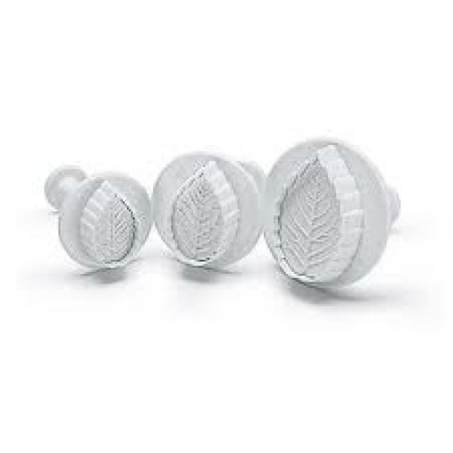 Rose Leaf Plunger Cutter Set of 3 gallery