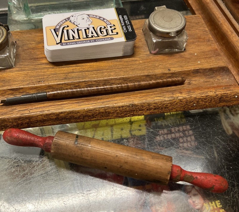 Miniature Rolling Pin Salesman Sample Kids Toy?