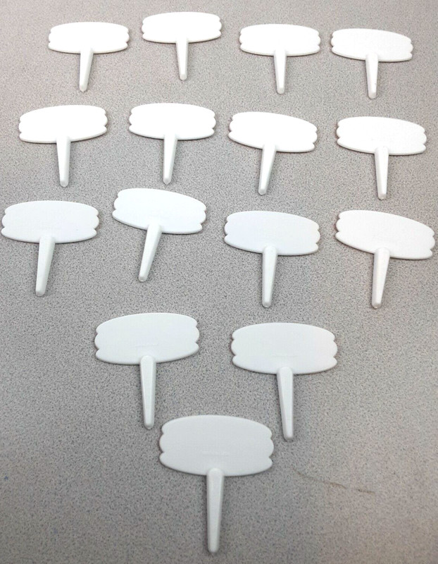 Lot Of 30 Deco Pac Hamburger/Hot Dog Cupcake Picks. (55.1) gallery