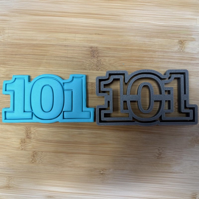 101 cookie cutter - Perfect for Milestone Celebrations (3x5.5") gallery