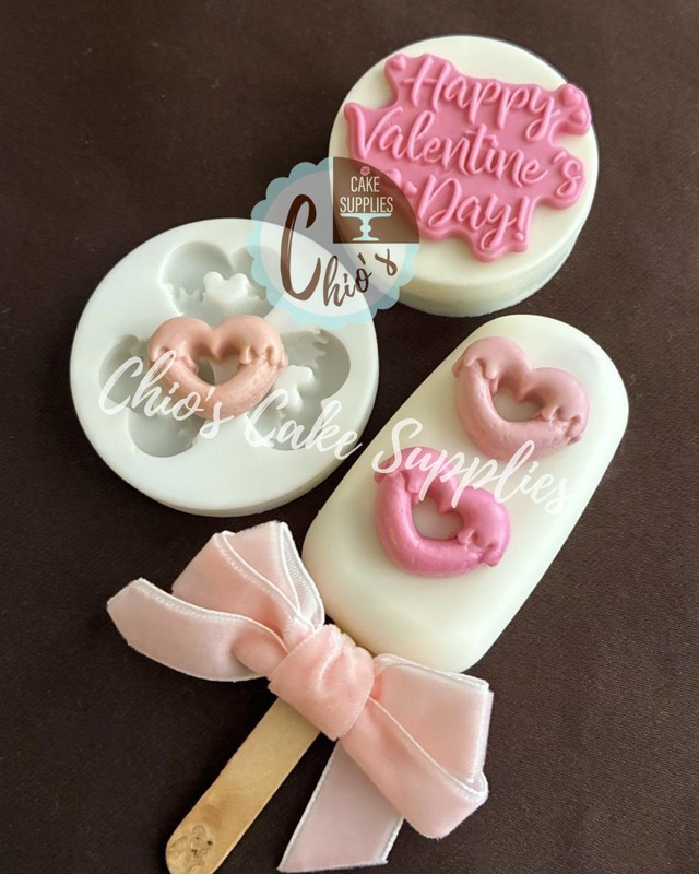 Heart-shaped Mini Donuts Silicone Mold gallery