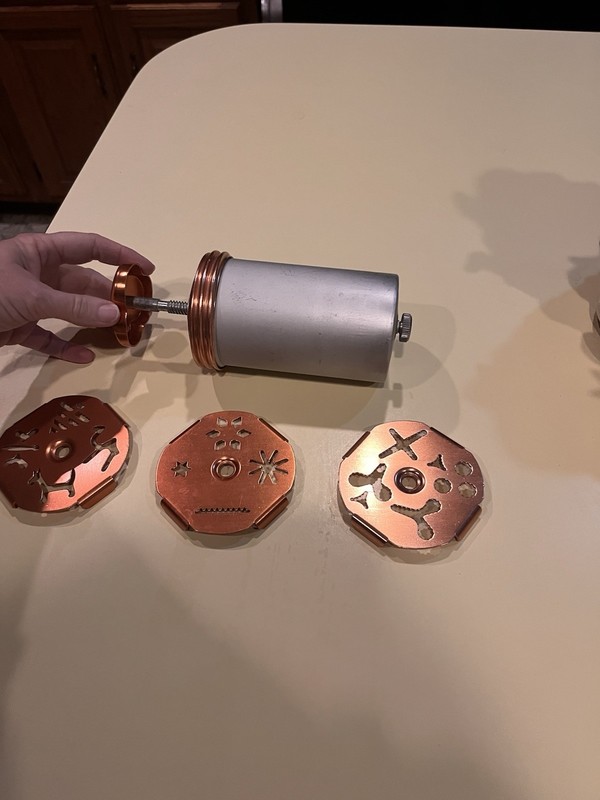 MIRRO Cookie Press Dial-A-Cookie Spritz Rotating Dial Cooky Gun gallery
