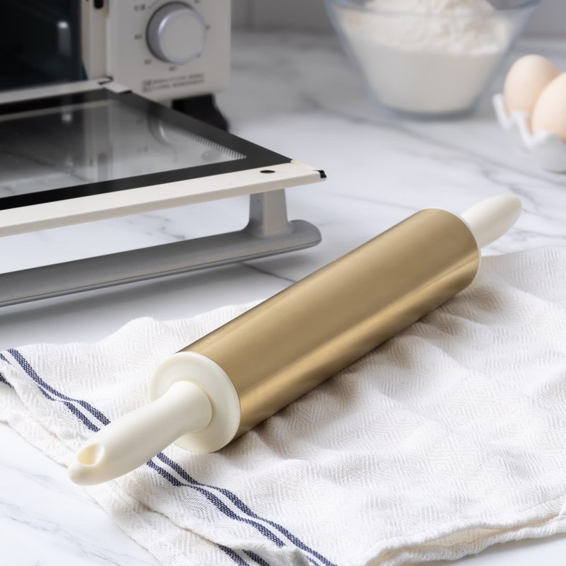 Cook with Color Rolling Pin – Comfortable Grip for Effortless Baking gallery