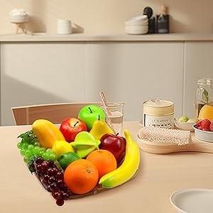 13 Pcs Artificial Fruits, Fake Fruits Decorat Home Realistic Faux gallery