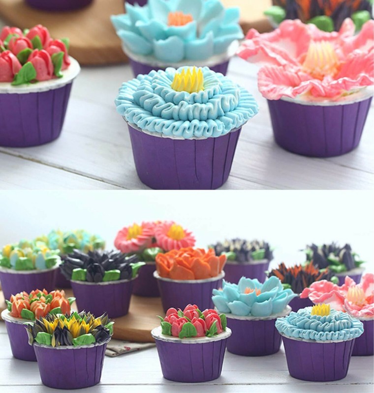 Russian Piping Tips Set 14pcs Cake Cupcake Decorating Supplies Kitchen Dining gallery