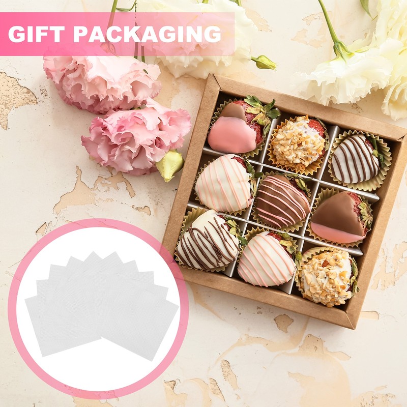 100 Pcs Candy Foil Wrappers, 4.7 x 4.7 Inch Chocolate Wrappers, Silver gallery
