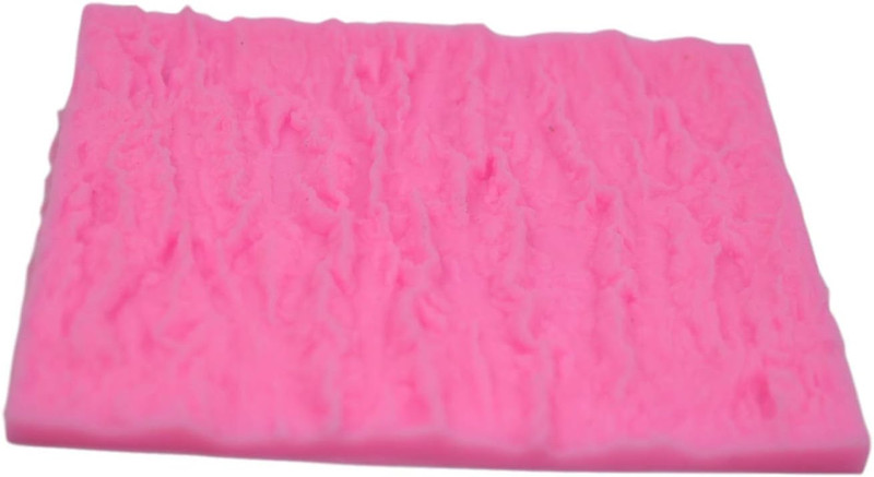 Tree Bark Texture Fondant Impression Lace Mold Silicone Mat gallery