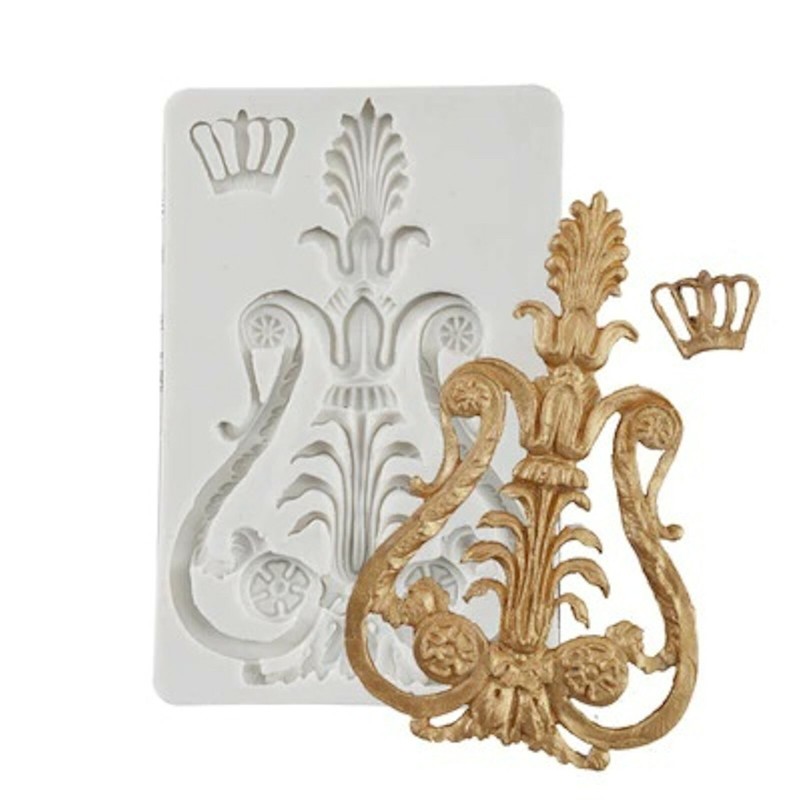 Decor Mould Fondant Silicone Mold for Clay Polymer Resin Decoration Mould #2