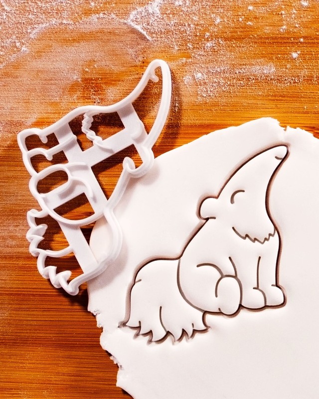 Set of 2 Anteater Cookie Cutters - Rainforest South American wildlife animal zoo gallery