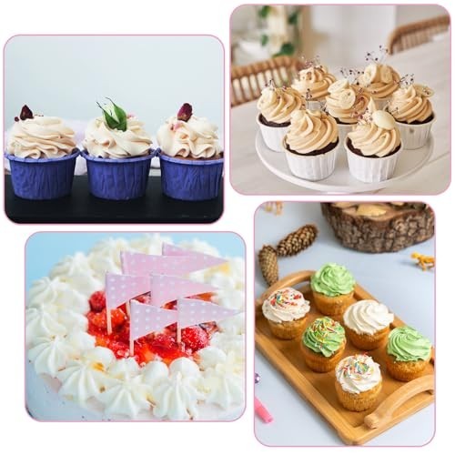 5 Pack Large Star Piping Tips Large Icing Tips for Cakes 9FT 1C 1E 1M 4B gallery