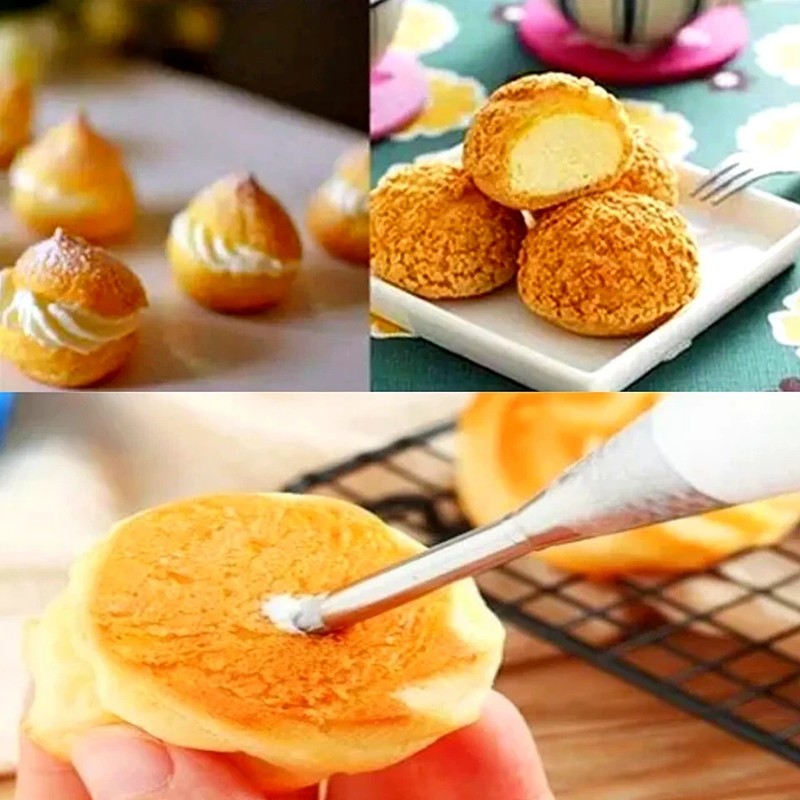 4 Pack Icing Piping Nozzles Tips Cake Sugarcraft Pastry Decor Baking Tools Kits gallery