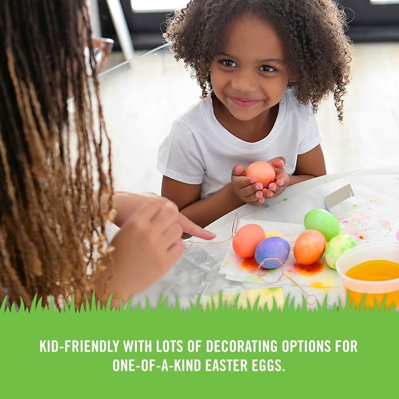 Easter Egg Decorating Kit - 3 Color Cups, Fun DIY Craft for Kids & Family gallery