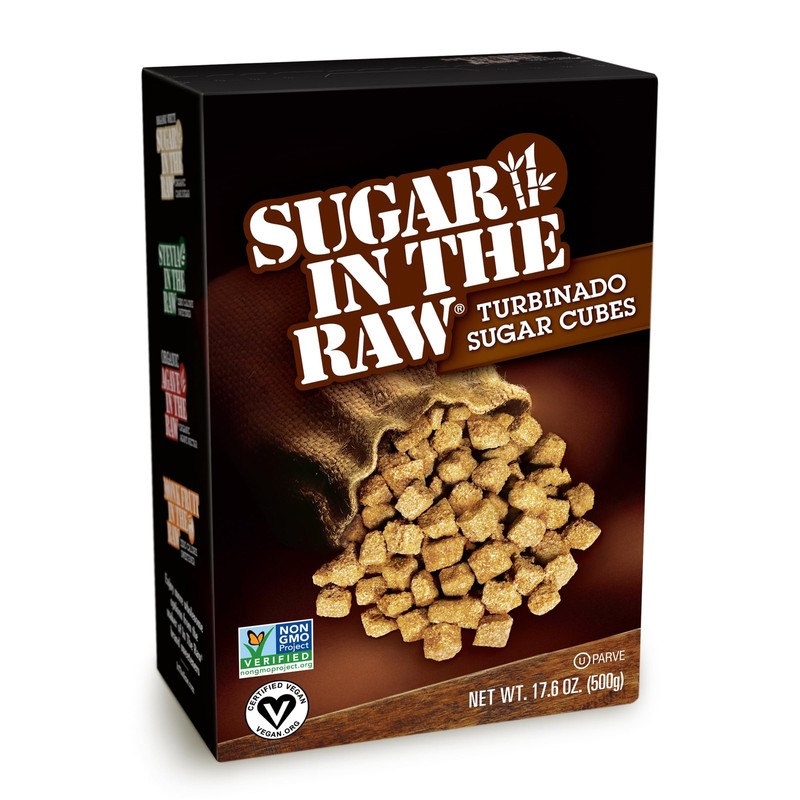 Sugar In The Raw Turbinado Cane Cubes, 17.6 oz. Ounce (Pack of 1)