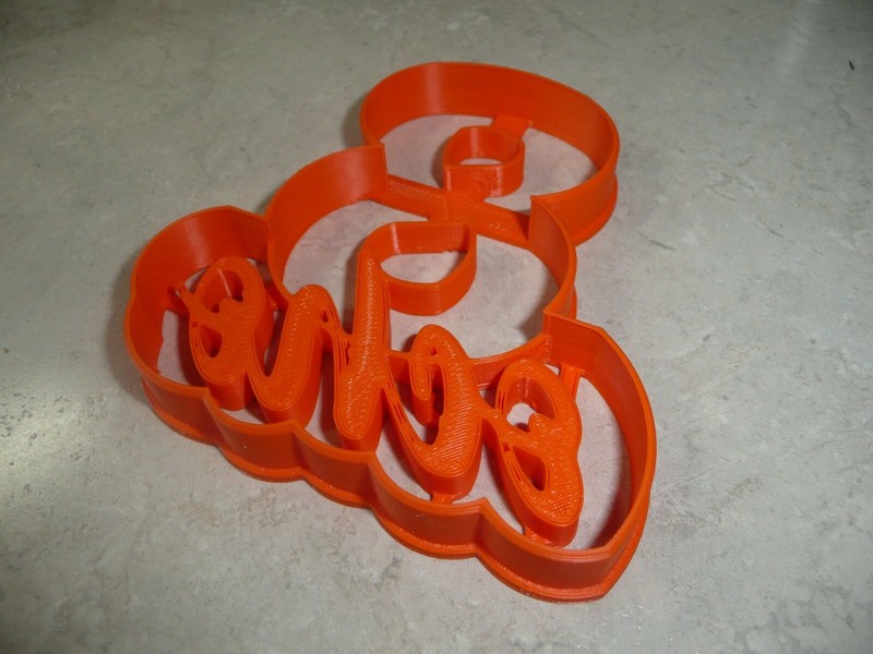 SPANISH NUMBER OCHO 8 WITH WORD COOKIE CUTTER CORTADOR DE GALLETAS USA PR4128 gallery